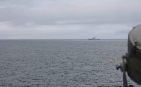 US Coast Guard patrol spots Russian military ship off Alaska islands