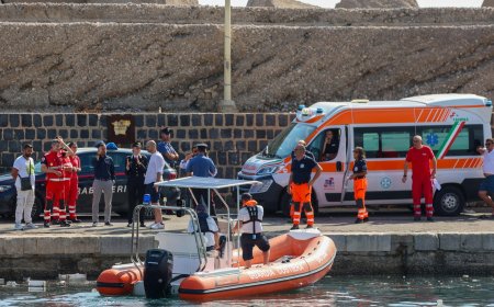 Luxury yacht sinks off Sicilian coast