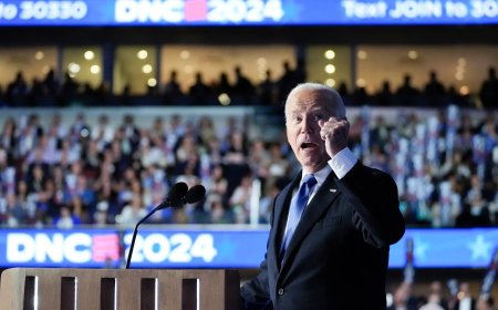 Live updates: Biden gets emotional reception at DNC