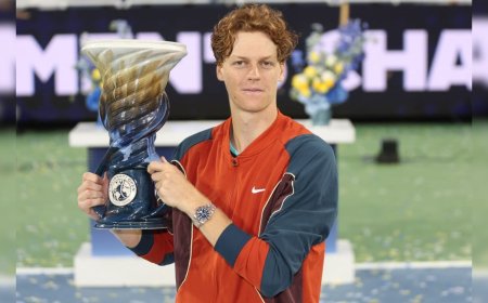 Jannik Sinner Beats Frances Tiafoe To Win ATP Cincinnati Open