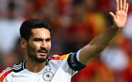 Germany Captain Ilkay Gundogan Announces International Retirement