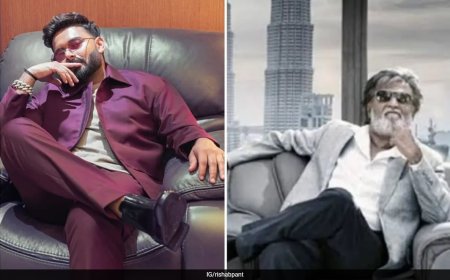 Rishabh Pant Mimics Rajinikanth's Iconic Pose, Cricket And Movie Fans Go Crazy