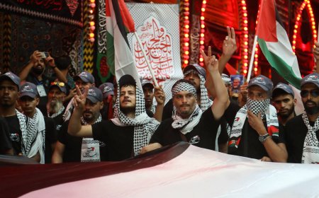Millions of Shia Muslim pilgrims gather in Iraq for Arbaeen