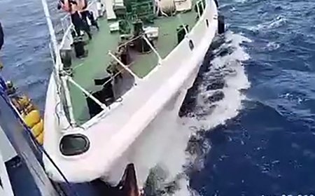 Philippines, China accuse each other of ship ramming in South China Sea