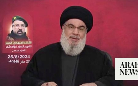 Hezbollah chief says Sunday attack on Israel went as planned, further strikes possible