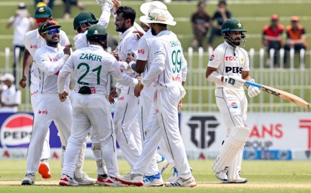 First-Ever Test Win Over Pakistan A Special One, Says Bangladesh Skipper Najmul Hasan Shanto