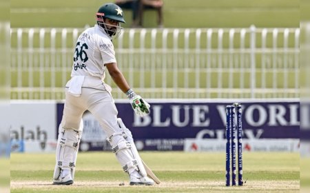 "Zimbabar For A Reason": Babar Azam Brutally Trolled For Failing In 1st Test vs Bangladesh