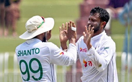 Pakistan vs Bangladesh Highlights, 1st Test Day 5: Bangladesh Need 30 Runs vs Pakistan To Create History