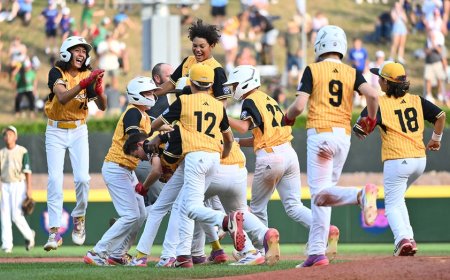 Lake Mary walks off Chinese Taipei to win Florida's first-ever Little League World Series championship