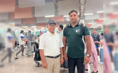 Paralympics: Pakistan's Sole Para-Athlete Haider Ali Leaves For Paris