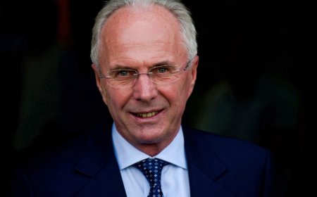 Football World Pays Tribute As 'True Gentleman' Sven-Goran Eriksson Dies Aged 76