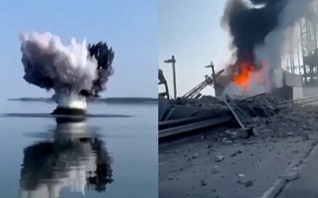 Large-scale Russian air attack on Ukraine