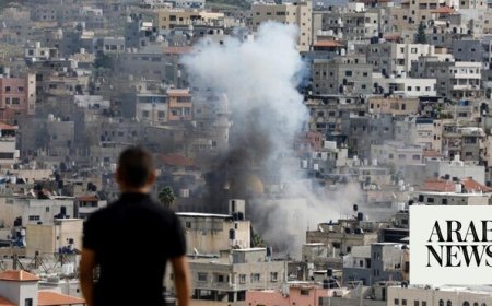 Israel announces air strike in West Bank, Palestinian Authority says 5 dead