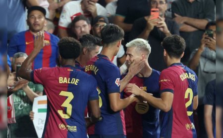 La Liga: Dani Olmo Clinches Barcelona Comeback Win At Rayo On Debut
