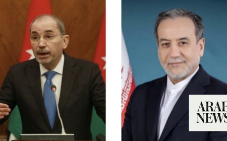 Jordanian, Iranian foreign ministers discuss Gaza and West Bank crises