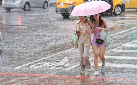 雨勢增強！9縣市豪大雨狂炸至晚間