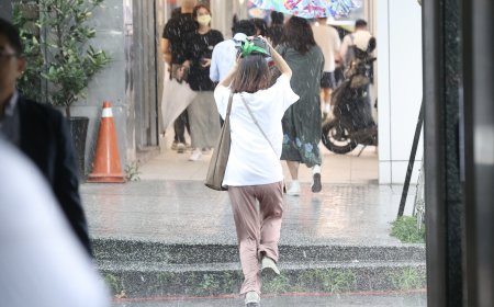 雨彈來襲！對流雲系發展旺盛 8縣市大雨持續至晚間