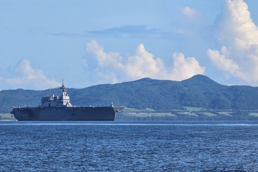 獨/日本「準航艦」欲近台? 5國聯合軍演後 出雲號獨留石垣整備