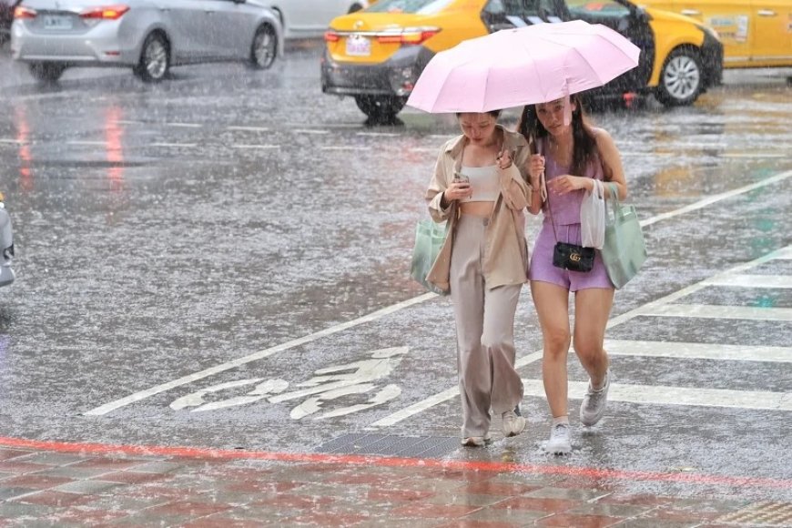 雨勢增強!9縣市豪大雨狂炸至晚間