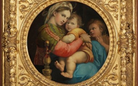 拉斐爾溫柔多變的聖母子創作（下）：從寶座走入凡間的《椅子聖母》