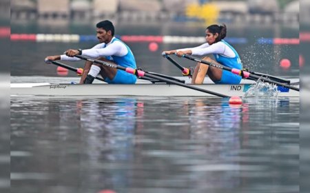 Rowers Narayana Konganapalle, Anita Bow Out With Eighth Overall Finish