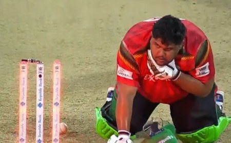 Watch: Azam Khan Holds His Neck In Pain After Bizarre Dismissal In CPL