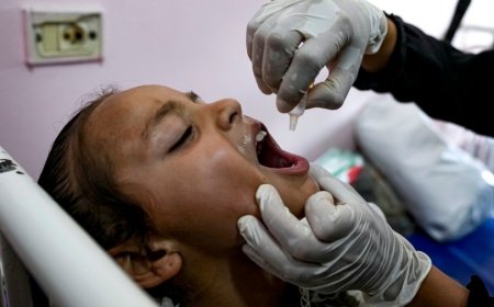 Polio vaccine drive begins in Gaza