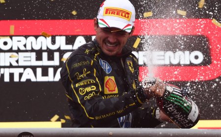 Leclerc delivers home Formula One win for Ferrari at Italian Grand Prix