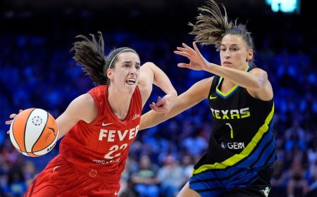 Caitlin Clark topples Fever franchise record, Indiana crosses .500 mark with win