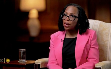 Justice Ketanji Brown Jackson says she would support an 'enforceable code' of ethics for the Supreme Court