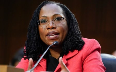 Ketanji Brown Jackson says she's open to an 'enforceable' Supreme Court code of ethics