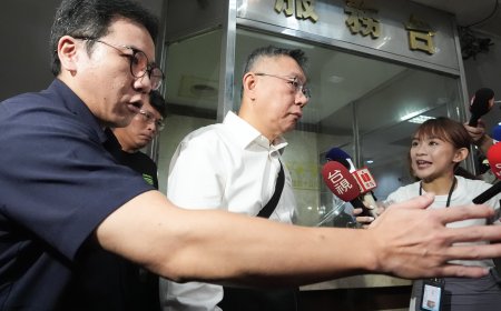 柯文哲被搜索約談到無保請回 歷時3天3夜