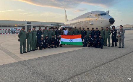 Navy's P8i Poseidon Aircraft Reaches France, 1st-Ever Deployment In Europe