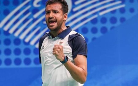 Paris Paralympics 2024: Nitesh Kumar Wins Gold In Badminton Men's Singles SL3