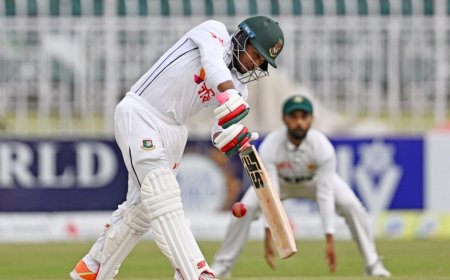 Pakistan vs Bangladesh 2nd Test Day 4 Highlights: Bad Light Stops Play; Bangladesh Need 143 Runs More To Win vs Pakistan