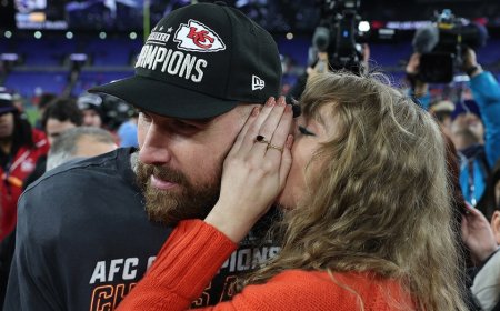 Travis Kelce says Taylor Swift's Chiefs plays are only focused on him
