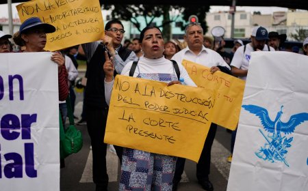 Mexico’s legislature moves ahead with judicial reforms despite protests