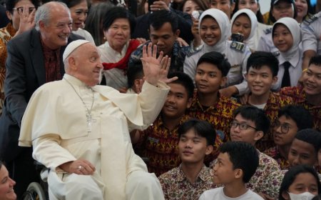 Pope Francis enters 'childless cat ladies' debate, praising Indonesians' large families