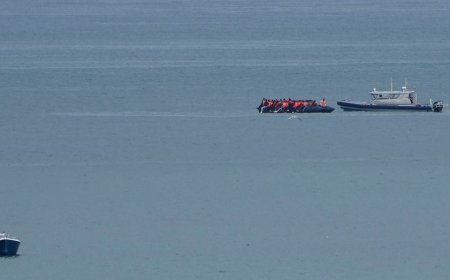 Another migrant boat spotted on English Channel day after mass-casualty wreck