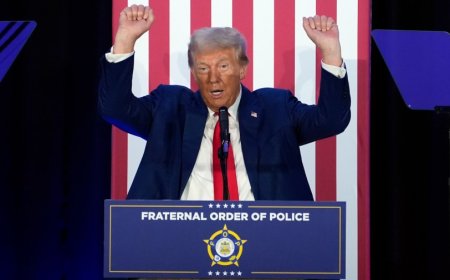 Trump touts police union endorsement, signals he would encourage 'stop and frisk'