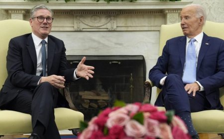 Biden to meet with British PM Starmer at White House