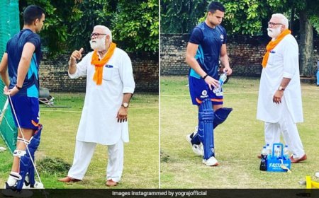 "<i>Woh Koyla Hi Hai</i>...": Yograj Singh's Reply On Arjun Tendulkar's Future Is Viral
