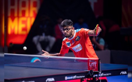 Ahmedabad SG Pipers vs Dabang Delhi Highlights, Ultimate Table Tennis 2024: Dabang Delhi Beat Ahmedabad SG Pipers, Will Face Goa In Finale