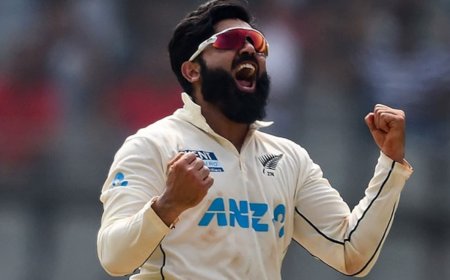 Not Getting Many Test Opportunities Breeds More Hunger, Says New Zealand Spinner Ajaz Patel