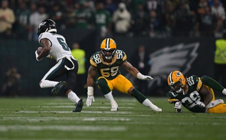 Fans blast NFL over field conditions in Brazil as Packers, Eagles slip all over turf