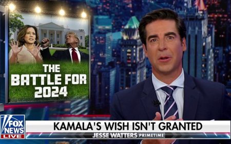 JESSE WATTERS: Kamala Harris was hoping for Trump to hit a legal pothole in October