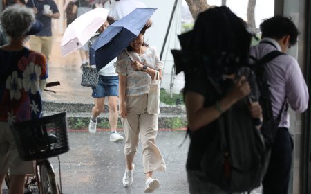 雨區擴大！對流發展旺 14縣市大雨特報