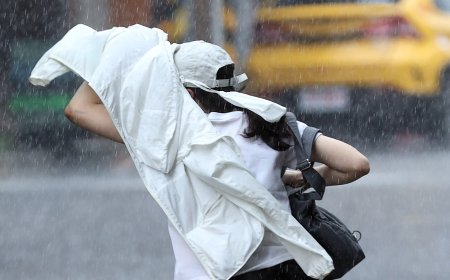 苗栗縣大雷雨 慎防劇烈降雨、雷擊