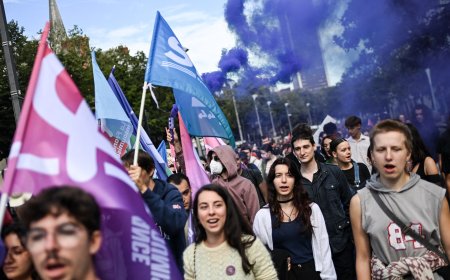 Mass protests erupt in France after Macron picks Barnier as PM