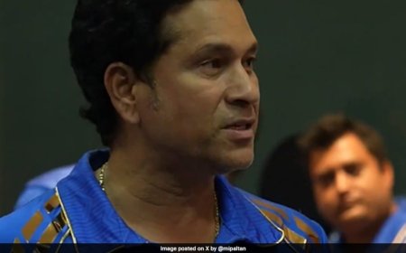 "I Call Him Sir": Ex-Pakistan Star's Praise For Most "Honest And Kind" Sachin Tendulkar